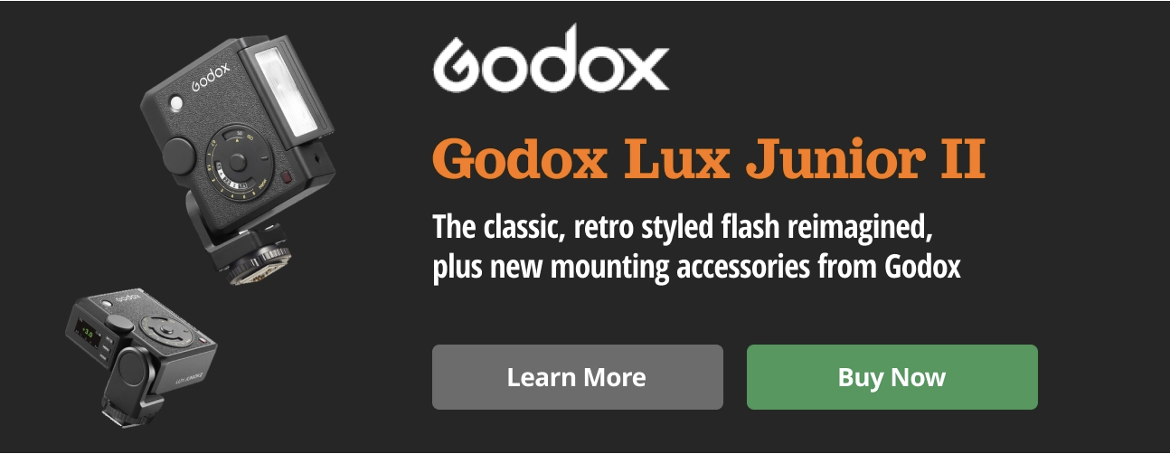 Godox announced a new Lux Junior II retro camera flash for Nikon cameras