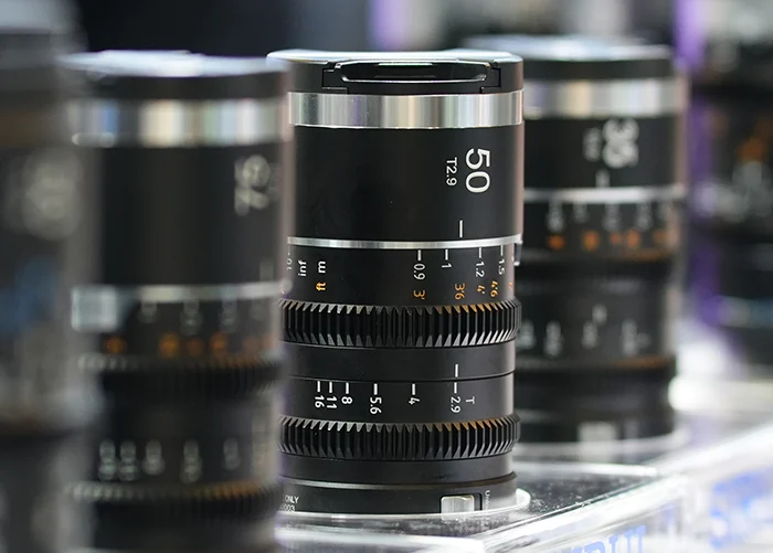 First images of the new SIRUI Saturn V2Full-Frame Anamorphic Lens Series