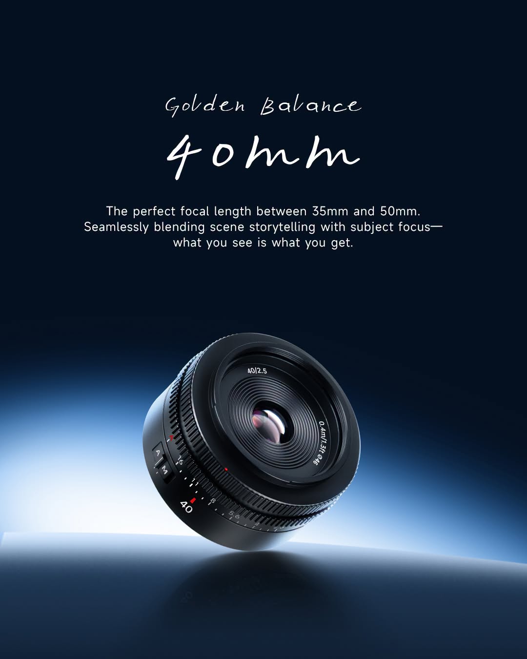 铭匠七工匠发布尼康Z卡口AF40mm F2.5LITE全画幅镜头