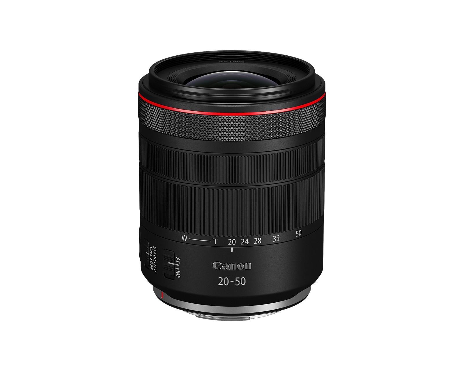 Canon RF20-50mm F4 L IS USM PZ 官方发布资料图，官方发布会资料