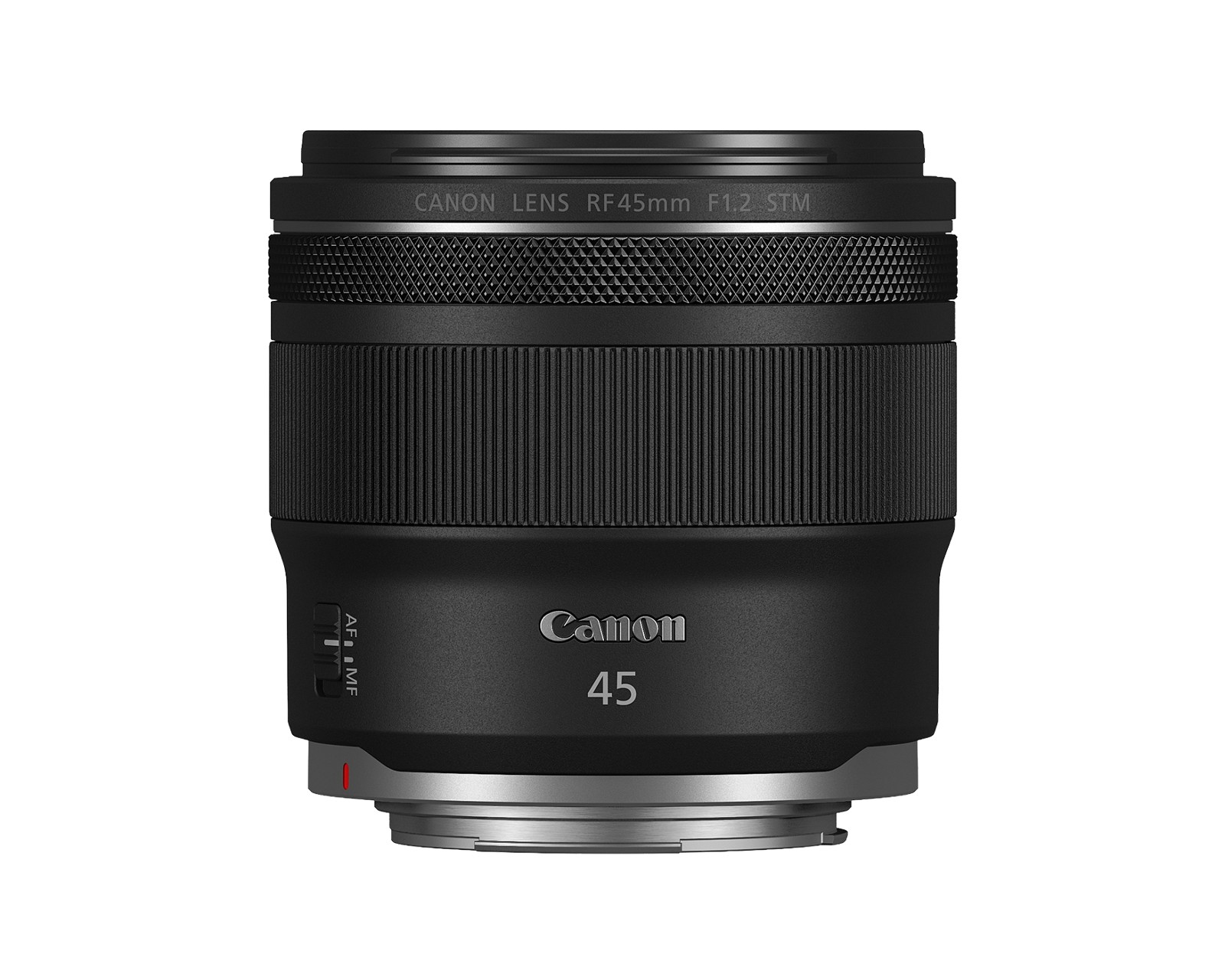 Canon RF45mm F1.2 STM 官方发布资料图，官方发布会资料