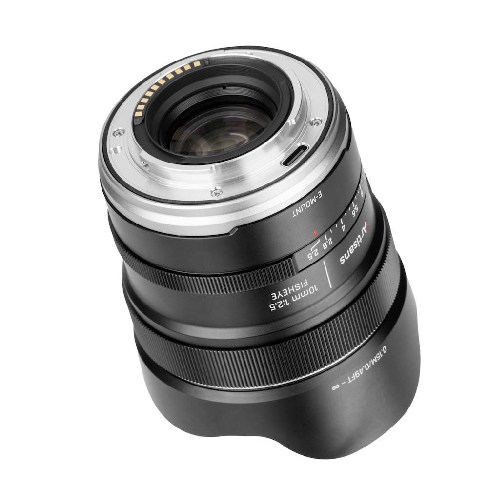 Additional information on the new7Artisans AF10mm f/2.5MAX full-frame fisheye lens