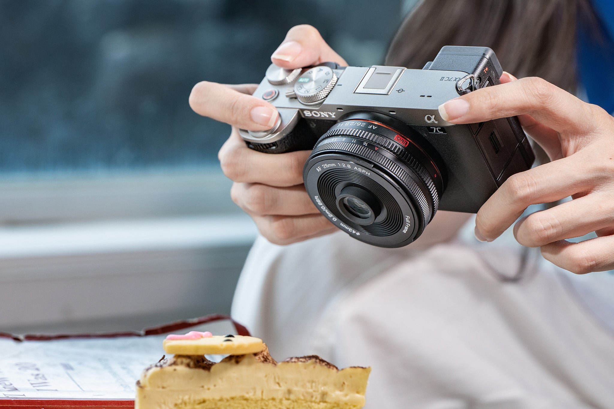 唯卓仕AF 26mm F2.8 EVO搭配索尼相机拍摄甜点
